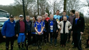 Some of Sarum's JK 2015 Team after the relays; glad it's all over.