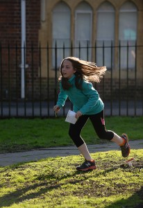 Lucy at speed