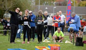 Action from the Sarum Orienteering Club event, the Salisbury Urban held from Five Rivers Leisure Centre, Salisbury on Sat 5th Nov 2016.